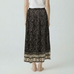 Jupe vegetal noir gyre Femme LES TROPEZIENNES PAR M.BELARBI