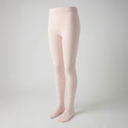 Collant blanc coton motif coeurs Enfant BILL TORNADE