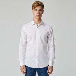 Chemise unie black umb001 reg Homme UMBERTO