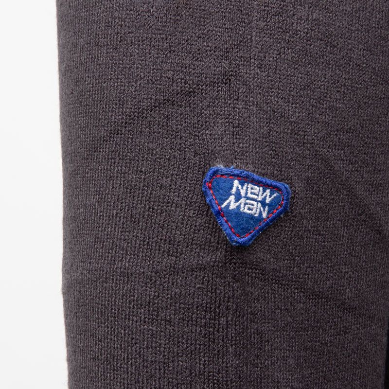 Gilet grey new man nmhs3615dgrey Homme NEW MAN