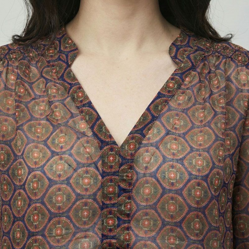 Blouse multico bohemian blue cruis Femme LES TROPEZIENNES PAR M.BELARBI