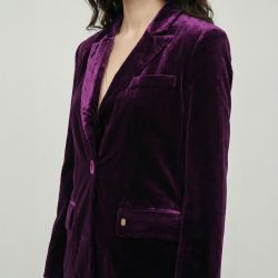 Veste violet annot Femme LES TROPEZIENNES PAR M.BELARBI