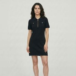 Robe col polo astrakan meandre Femme LES TROPEZIENNES PAR M.BELARBI