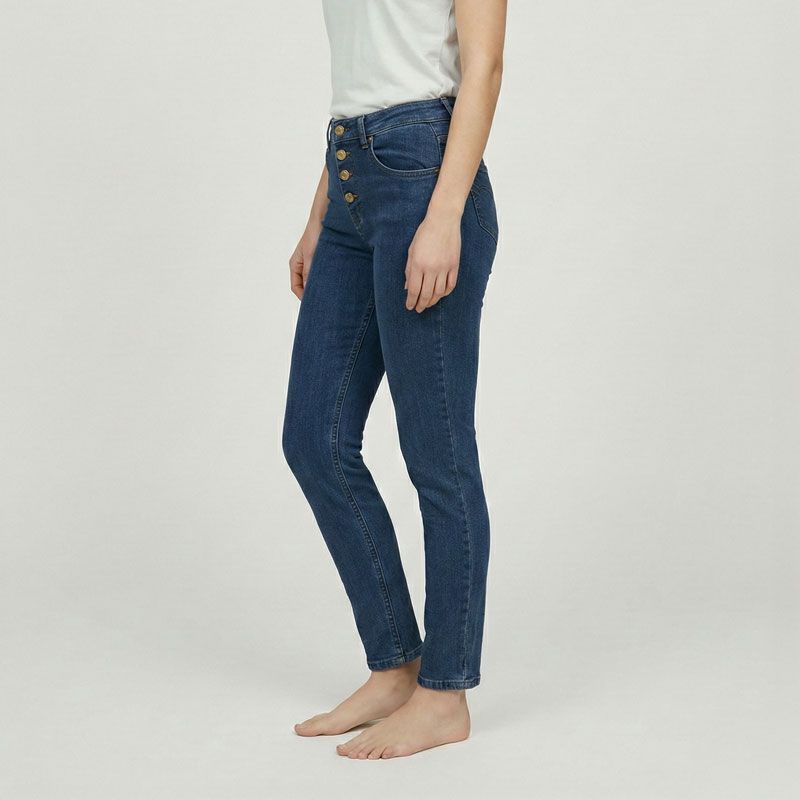 Pantalon denim bleu arroyo Femme LES TROPEZIENNES PAR M.BELARBI
