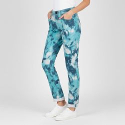 Pantalon pia aop tie dye blue js22-111-01 Femme JOSEPH 'IN