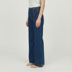 Pantalon denim bleu polder Femme LES TROPEZIENNES PAR M.BELARBI