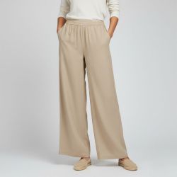 Pantalon large fluide Femme PIECES