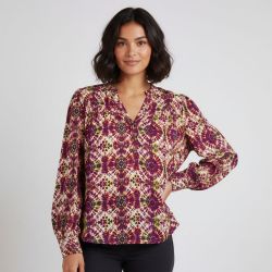 Blouse fluide yassmina print Femme LA PETITE ETOILE