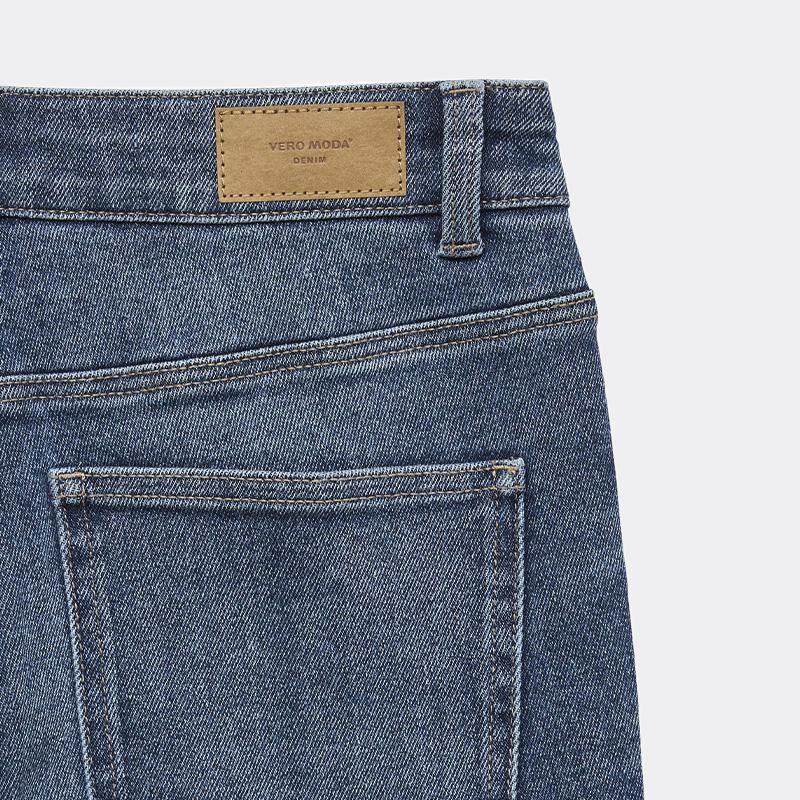 Jeans slim medium blue denim vmchrista vi3540 10340475 4457 Femme VERO MODA