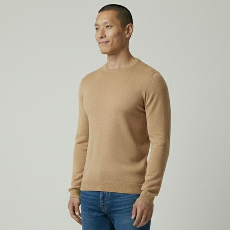 Pull beige m553b832 Homme IMPERIAL