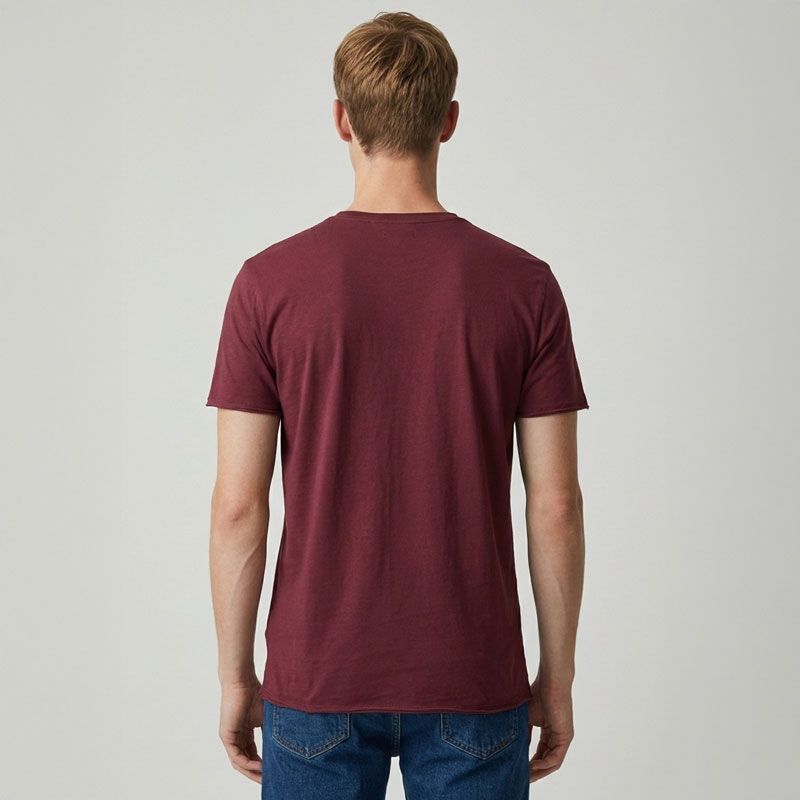 Tee shirt bordeaux t097ycitd Homme IMPERIAL