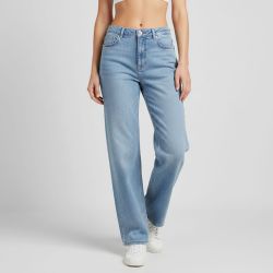 Jean clair denim cassie regular taille haute Femme VERO MODA