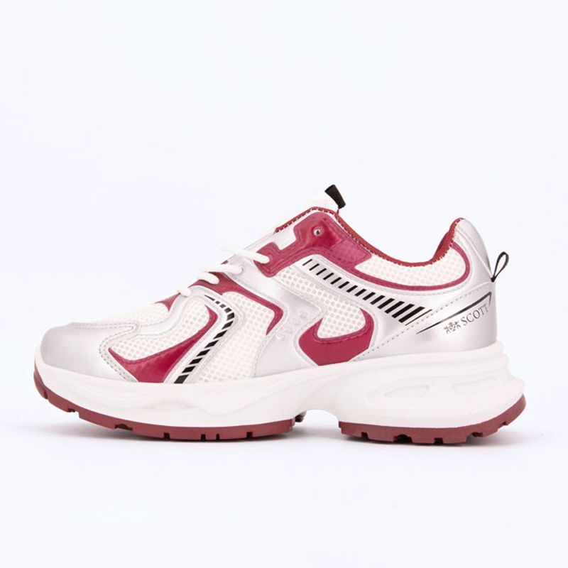 Baskets toile à lacets avec empiècementsHomme SCOTT