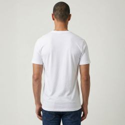 Tee shirt mc col v santos Homme KAPORAL