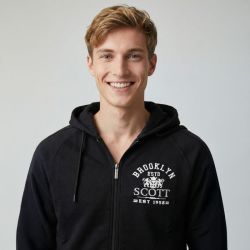 Veste a capuche zippee scott gsct1912 sw Homme SCOTT