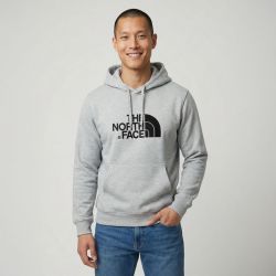 Sweat a capuche gris toaoahuo Homme THE NORTH FACE