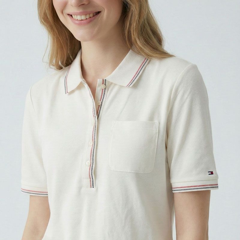 Polo tommy hilfiger Femme TOMMY HILFIGER