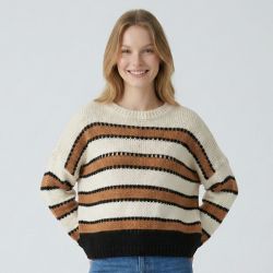 Pull nero m440z188 Femme DIXIE