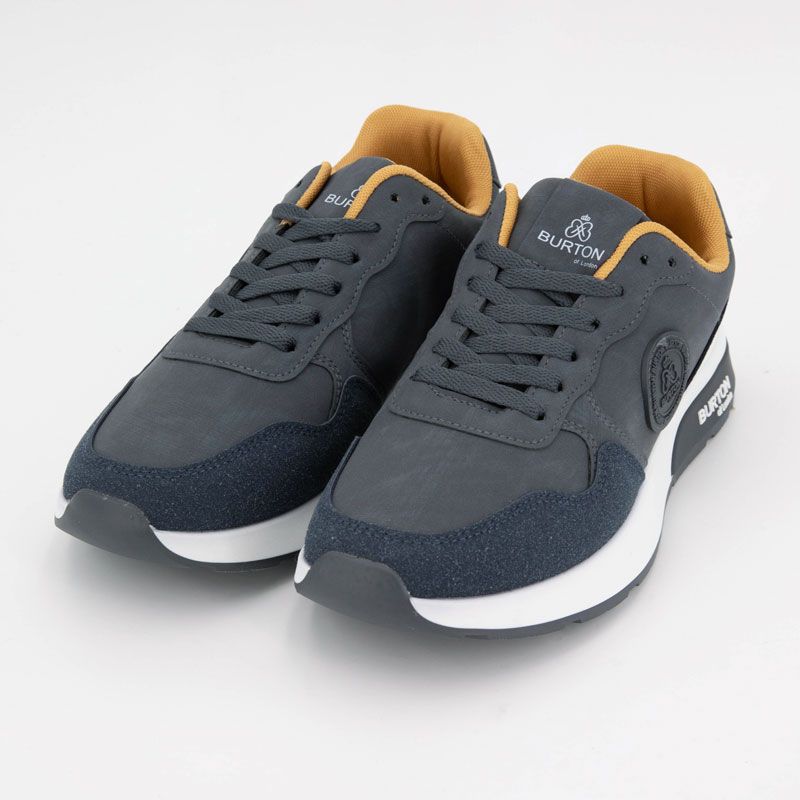 Basket noir ecusson wafik t40/45 Homme BURTON OF LONDON