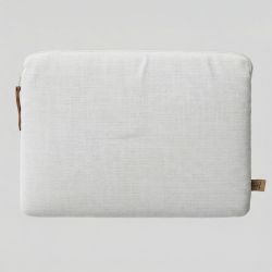 Housse d'ordinateur pomme ecru 36x26 Mixte CREA IDEA