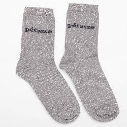 Chaussette a paillette petasse 2/460/48 t37/41 Femme TWINDAY