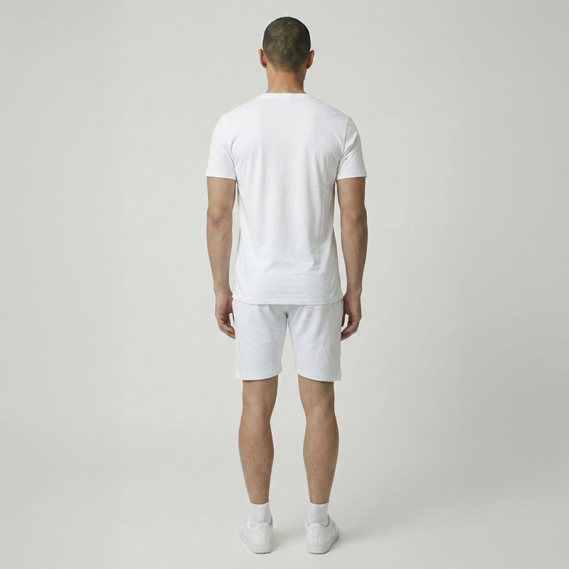 Ensemble tee shirt short om blue g23026 s/xl Homme OM