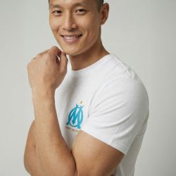 Ensemble tee shirt short om blue g23026 s/xl Homme OM