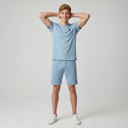 Ensemble short tee shirtwhite lt11240 s/xxl Homme LOTTO