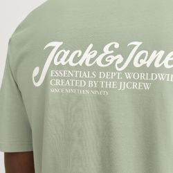 Tee shirt jwhbeau sky captain 12298013 4502 Homme JACK & JONES