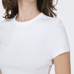 Tee shirt onlvalblack 15339774 Femme ONLY