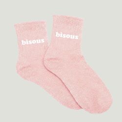 Chaussettes à paillette bisous Femme TWINDAY
