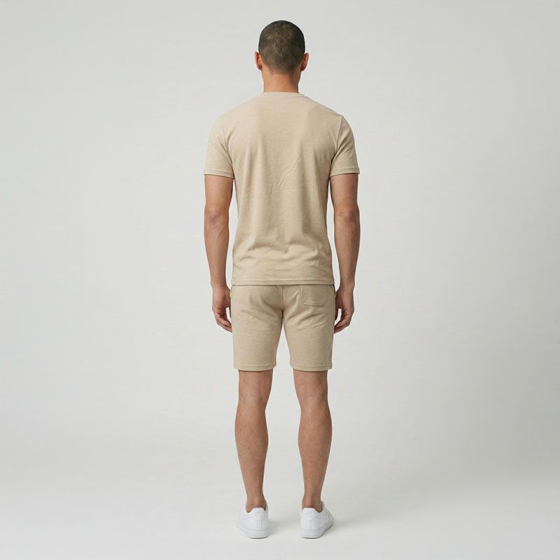 Ensemble short tee shirtblack lt21640 s/xxl Homme LOTTO