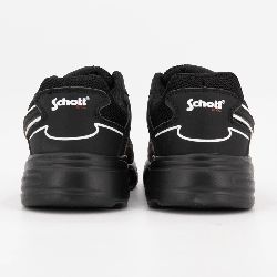 Basket black black hide t 40/45 Homme SCHOTT