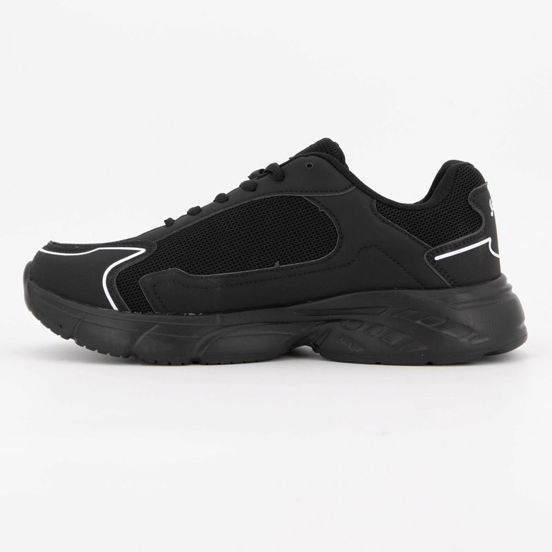 Basket black black hide t 40/45 Homme SCHOTT