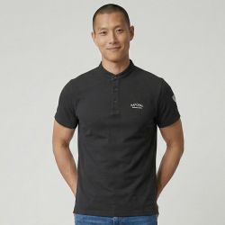 Polo en maille col mao darnelo Homme KAPORAL
