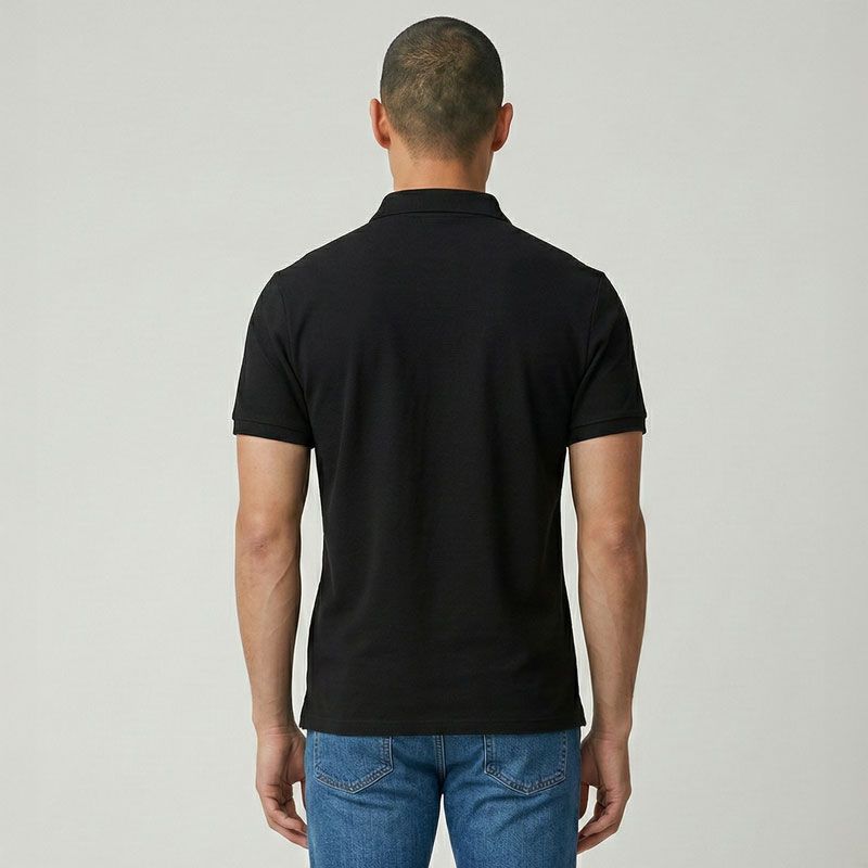 Polo en maille col mao darnelo Homme KAPORAL