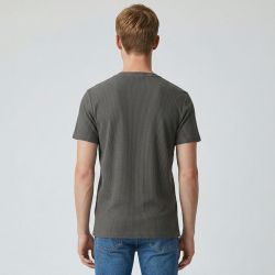 Tee shirt col rond en maille wendel Homme KAPORAL