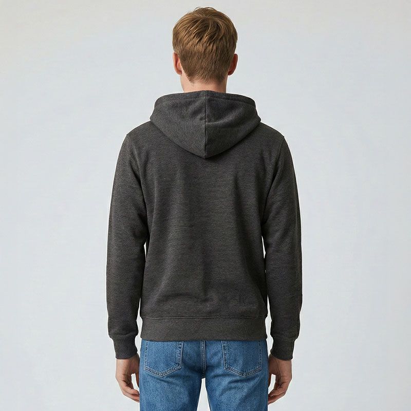 Sweat capuche zippee navy ac25121 s/xxl Homme AMERICAN COLLEGE