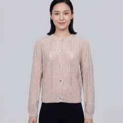 Gilet ajourée col rond milada Femme LA PETITE ETOILE