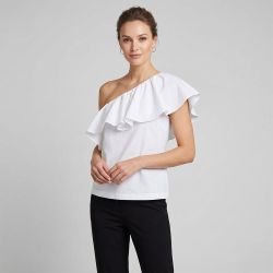 Top tilly col asymétrique Femme LA PETITE ETOILE
