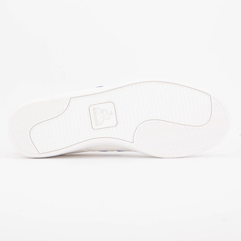 Basket optical white fiery red lcs derby_1 2520538 t40/43 Homme LE COQ SPORTIF