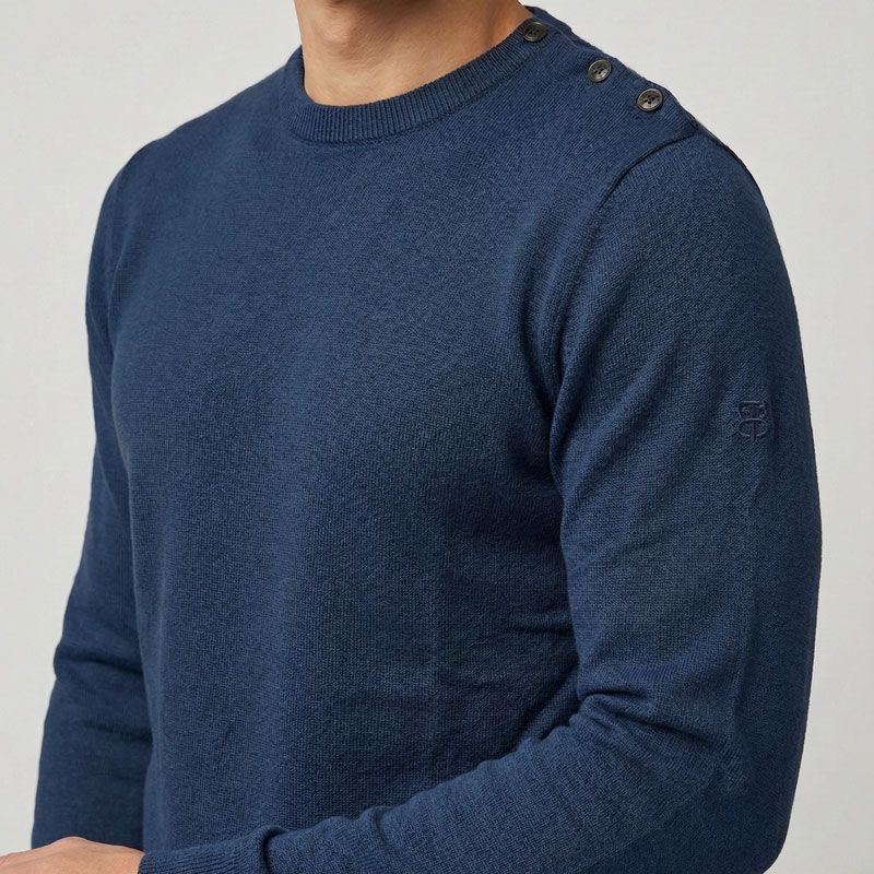 Pull marin uni 24896 bill tornade Homme BILL TORNADE