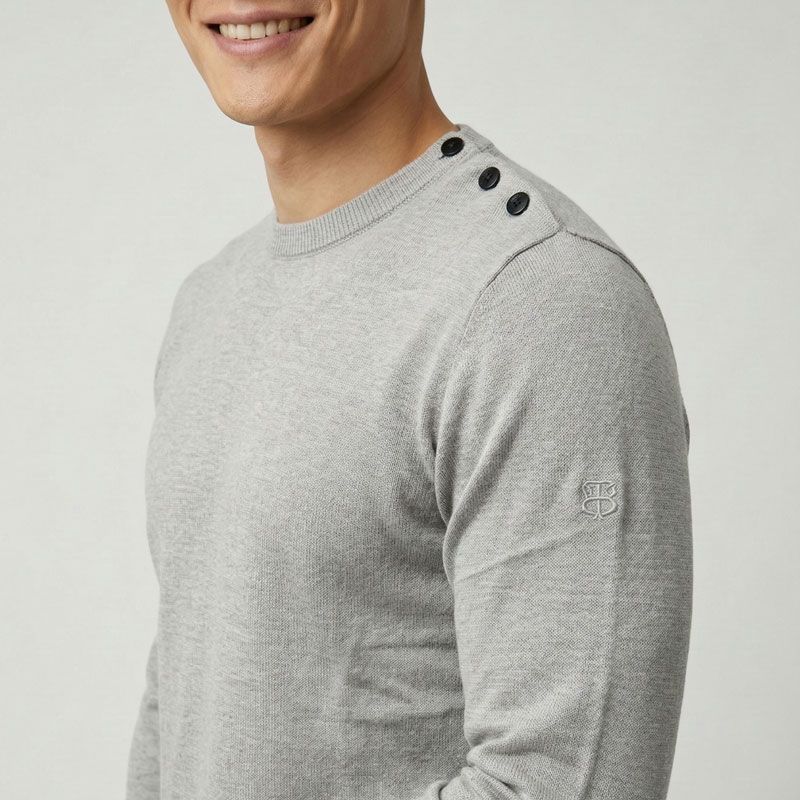 Pull marin uni 24896 bill tornade Homme BILL TORNADE