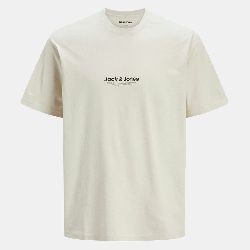 Tee shirt black jwhvesterbro 12266156 4400 Homme JACK & JONES