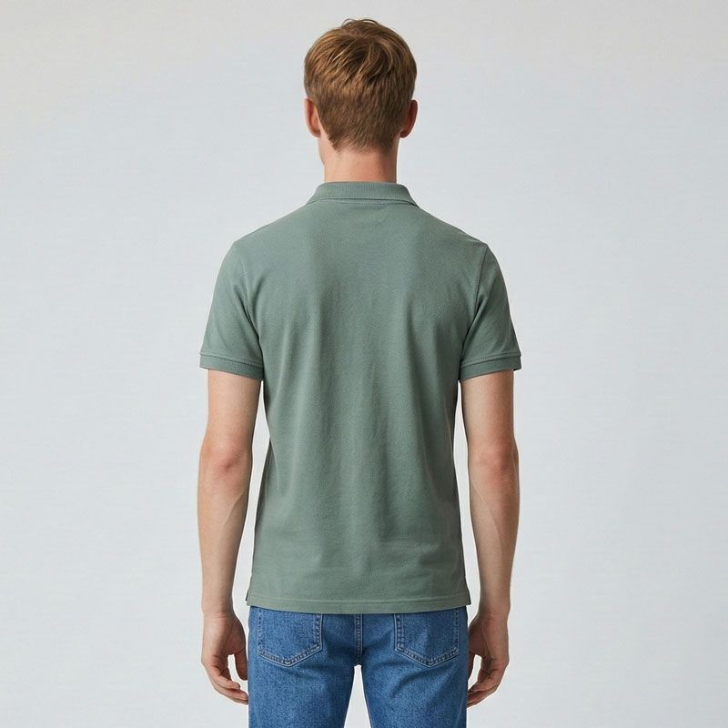 Polo classique zippé manches courtes Homme TORRENTE