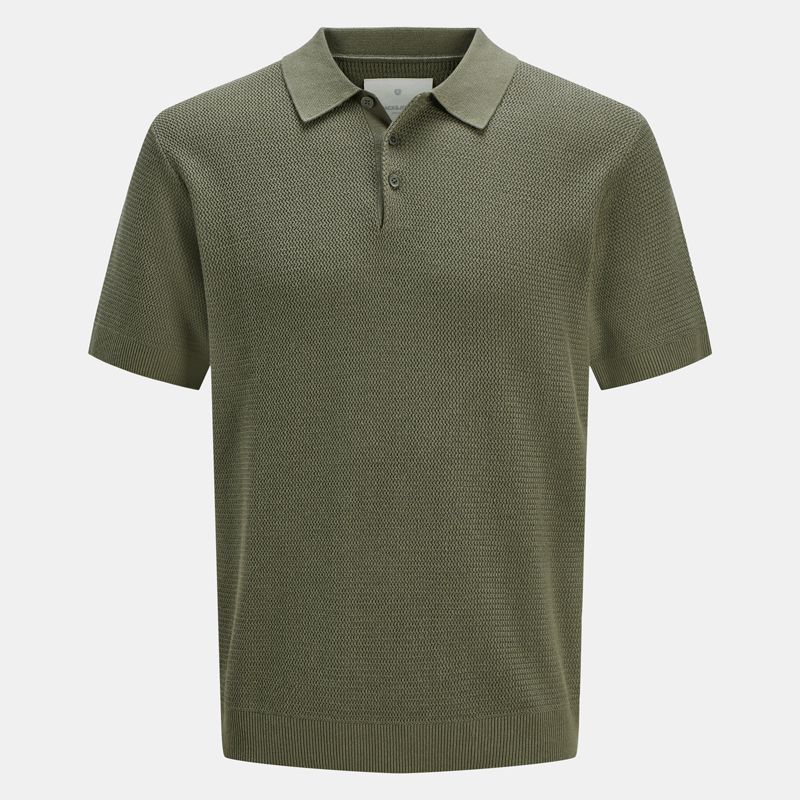 Polo tea leaf jwhcooper knit 12284512 4502 Homme JACK & JONES