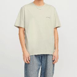 Tee shirt mc celadon tint jwhsplit 12297539 4502 Homme JACK & JONES