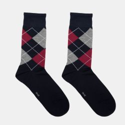 Paire de chaussette en fil d'ecosse fantaisie 24018 t39/46 Homme TORRENTE