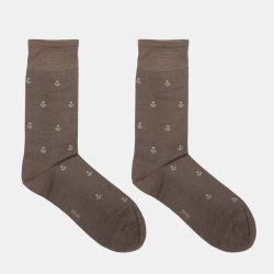 Paire de chaussette en fil d'ecosse fantaisie 24018 t39/46 Homme TORRENTE