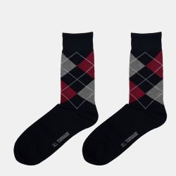 Paire de chaussette en fil d'ecosse fantaisie 20140 t39/46 Homme BILL TORNADE